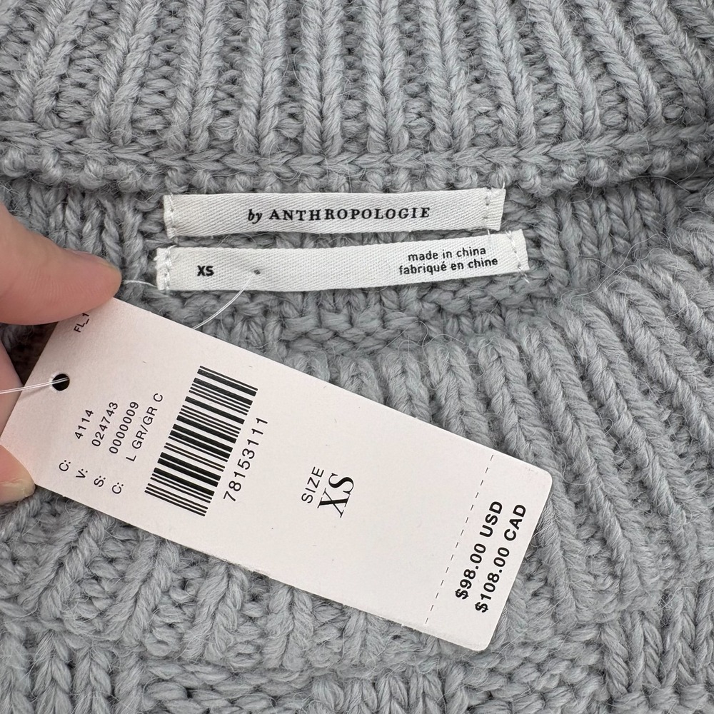 By Anthropologie Basketweave Vest XS - Picture 5 of 10
